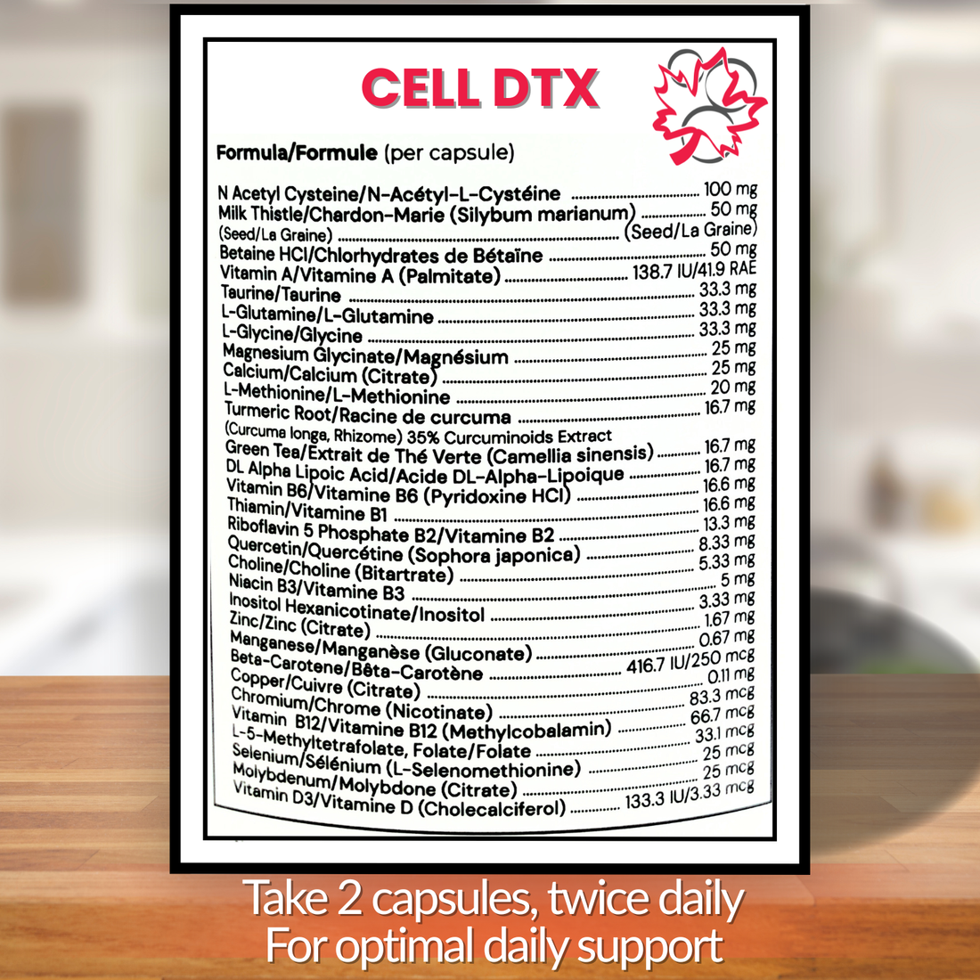 Cell DTX- Energy. Metabolism. Digestion.