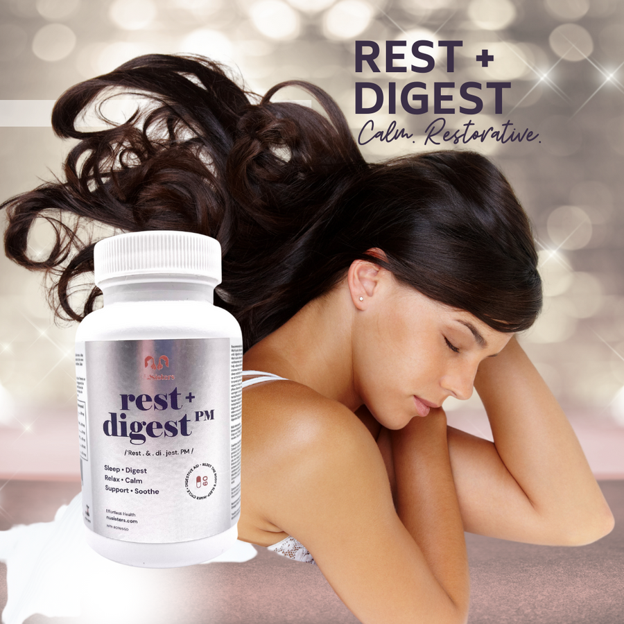 Rest + Digest PM- Melatonin + Herbal remedy